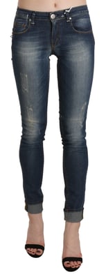 Jeans Skinny Desgastados Pan71223