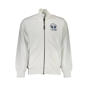 Sudadera de Hombre de Algodón Blanco La Martina