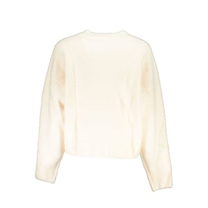 Suéter de Mujer Acrílico Desigual Bianco