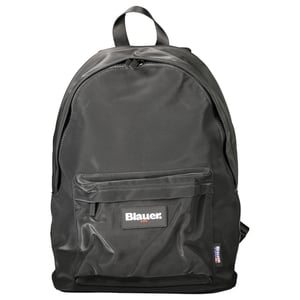 Mochila para hombres de poliéster negro Blauer