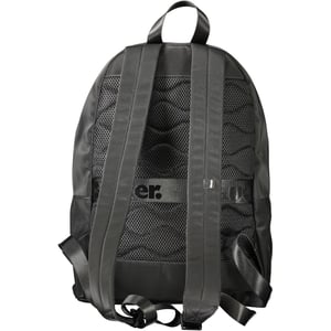 Mochila para hombres de poliéster negro Blauer