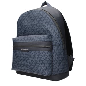 Mochila de Tela Azul Michael Kors