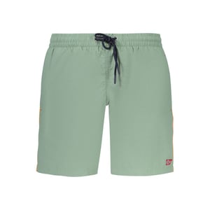 Noruega 1963 Verde Poliammida Bañador Boxer para Hombre