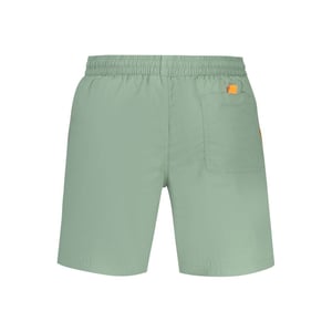 Noruega 1963 Verde Poliammida Bañador Boxer para Hombre