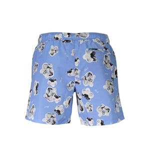 Boxer de natación para hombres Karl Lagerfeld Azzurro de poliéster