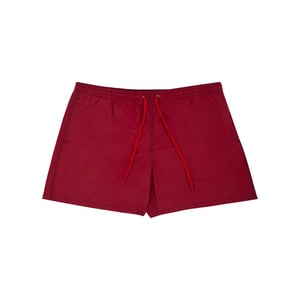 Malo Shorts de Natación de Poliéster Rojo