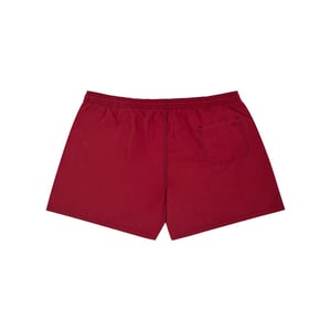 Malo Shorts de Natación de Poliéster Rojo