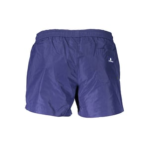 Boxer de baño para hombre en poliéster azul de Karl Lagerfeld