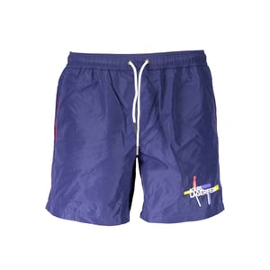 Carl Lagerfeld Blu Boxer de Baño de Poliéster para Hombre