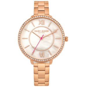 Reloj de Vestir de Acero Inoxidable Multicolor DAISY DIXON