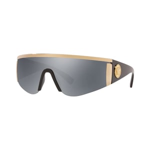 Gafas de sol de acetato negro Versace