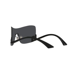 Gafas de sol de acetato negro Versace