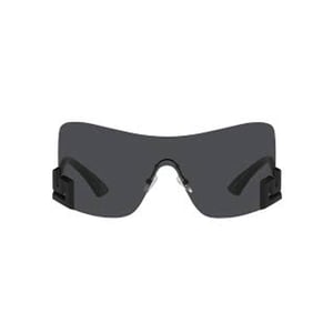 Gafas de sol de acetato negro Versace