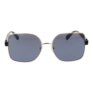 Max & Co Gafas de sol metálicas en oro rosa