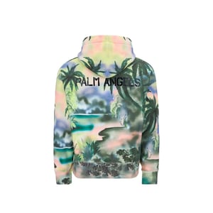 Sudadera de algodón bicolor Palm Angels
