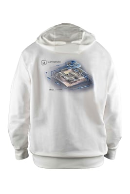 C.P. Company Sudadera con capucha Blanco