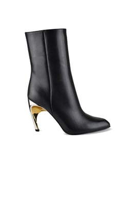 Alexander McQueen Botas Armadillo Negro