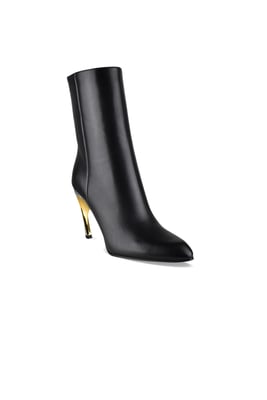Alexander McQueen Botas Armadillo Negro
