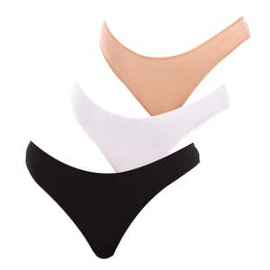Paquete de 3 Tangas de Bambú para Mujeres Q907