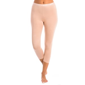 Leggings de bambú de mujer 3/4 de cintura alta Q804