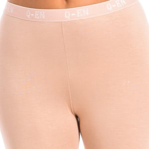 Leggings de bambú de mujer 3/4 de cintura alta Q804