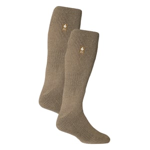 Paquete de 2 pares de calcetines de esquí para hombre extra largos hasta la rodilla