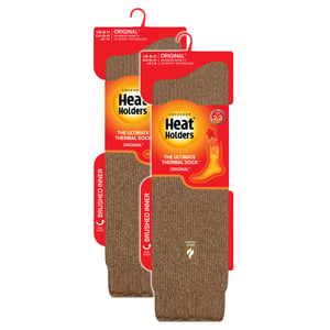 Paquete de 2 pares de calcetines de esquí para hombre extra largos hasta la rodilla