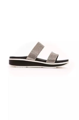 Sandalía de mujer Péché Originel Silver Textil