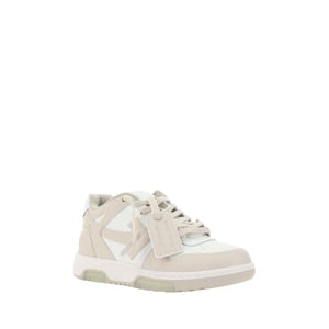 Zapatillas bajas de poliéster beige Off-White