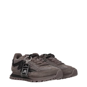 Zapatillas Chunky de Piel Gris Marc Jacobs