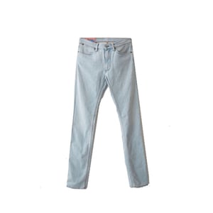 Jeans ajustados de algodón azul Acne Studios