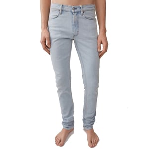 Jeans ajustados de algodón azul Acne Studios