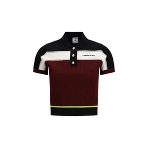 Camisa Polo de Viscosa Multicolor Casablanca