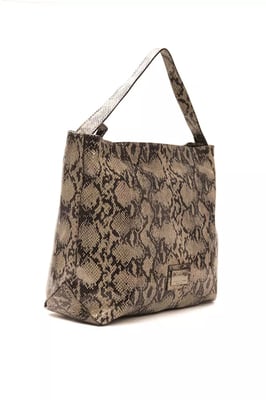Bolso de Hombro para Mujeres Pompei Donatella de Cuero Marrón