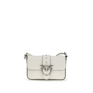 Bolsos de Hombro PINKO de Cuero de Ternera Blanco Bos Taurus