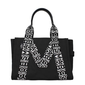 Bolso de Hombro de Tela Negro Marc Jacobs