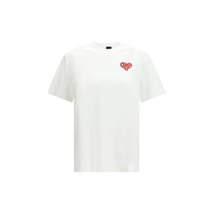 Camiseta de Algodón Blanca PINKO