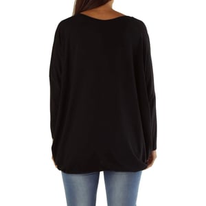 Sudadera de Viscosa Negra Met