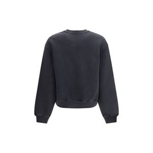Sudadera de algodón negra Alexander Wang
