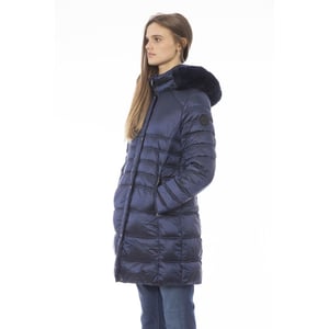 Chaquetas y abrigo de poliéster azul claro Baldinini Trend
