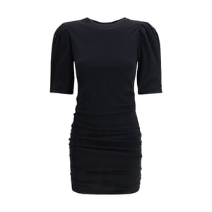 Vestido Casual de Algodón Negro Isabel Marant