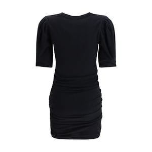 Vestido Casual de Algodón Negro Isabel Marant