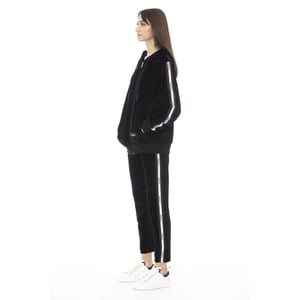 Suéter de mujer Baldinini Trend de algodón negro