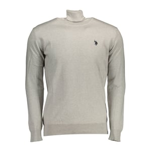 Suéter de Hombre de Algodón Gris U.S. POLO ASSN.