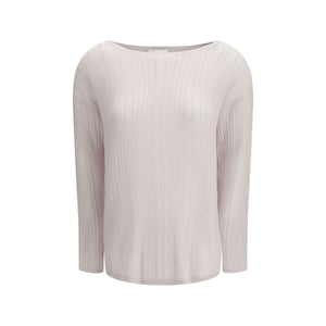Suéter de Cachemira Blanco Allude