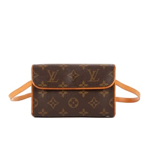 Louis Vuitton Florentine  en Brown Lienzo recubierto