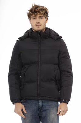 Chaqueta de Nailon Negra Marina Yachting