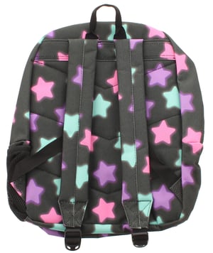 Mochila Infantil Hype Estrellas con Tirantes Acolchados y Cierre Negra