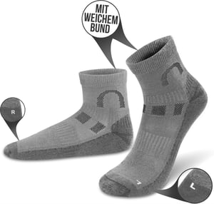 normani 2 pares de calcetines cortos de merino Lismore