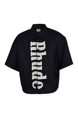 RHUDE Camisa Negro